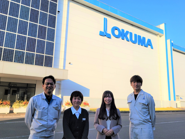 （写真左から）安藤様、柴田様、モノタロウ営業担当 横山、加藤様 
